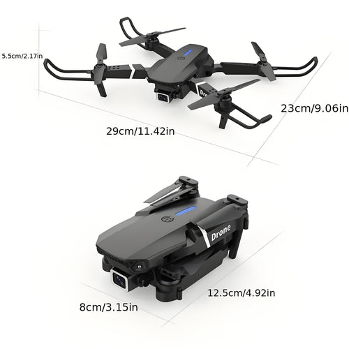 Dron RC Dual Cámara 4K GPS Plegable