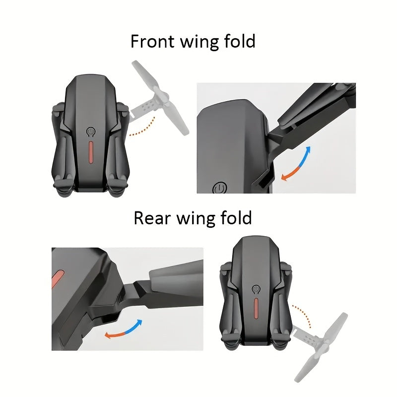 Dron RC Dual Cámara 4K GPS Plegable