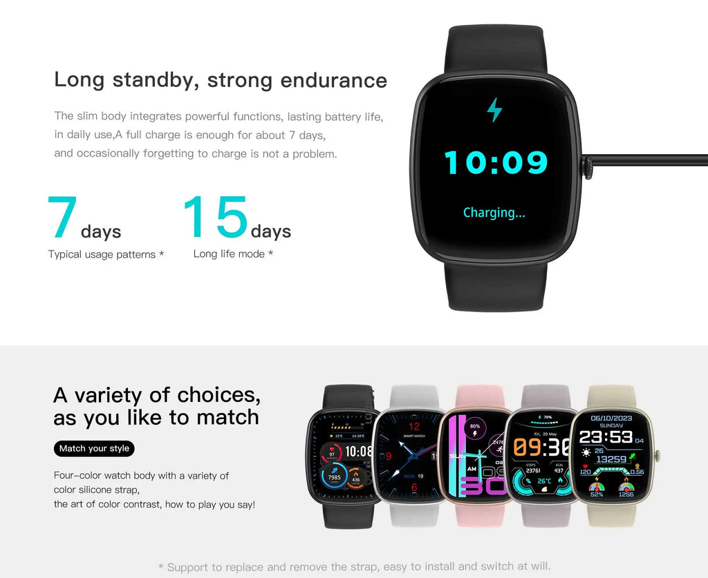 OLEVS 8207 Smartwatch Deportivo Bluetooth con Modos Deportivos