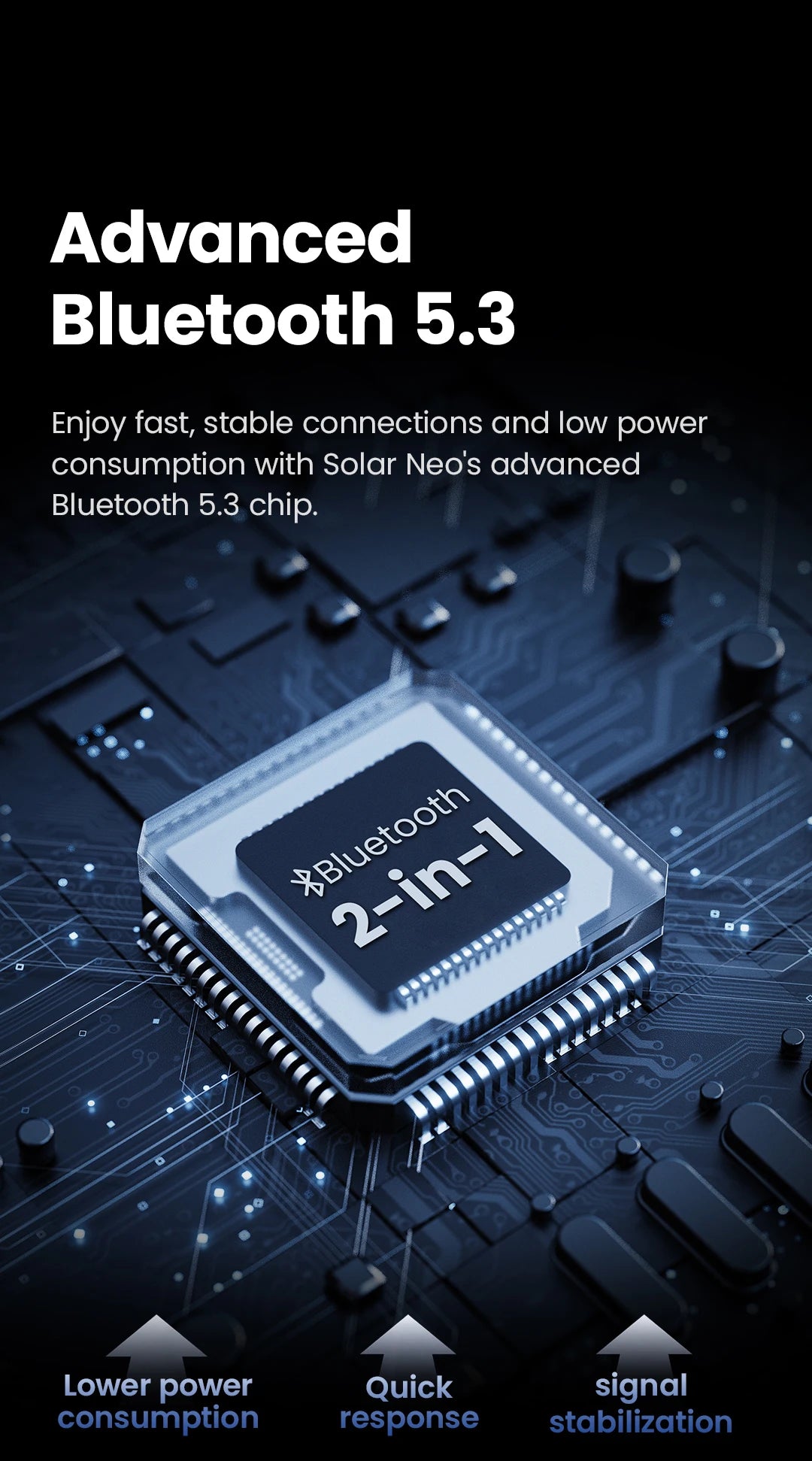 Solar Neo Smart Watch 1.53'' HD Display Bluetooth Call 24H women and men