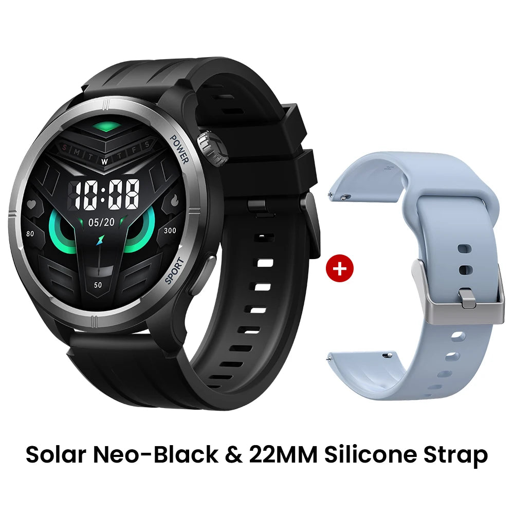Solar Neo Smart Watch 1.53'' HD Display Bluetooth Call 24H women and men