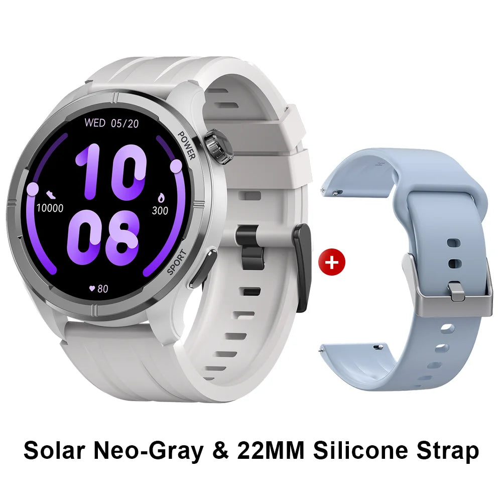 Solar Neo Smart Watch 1.53'' HD Display Bluetooth Call 24H women and men