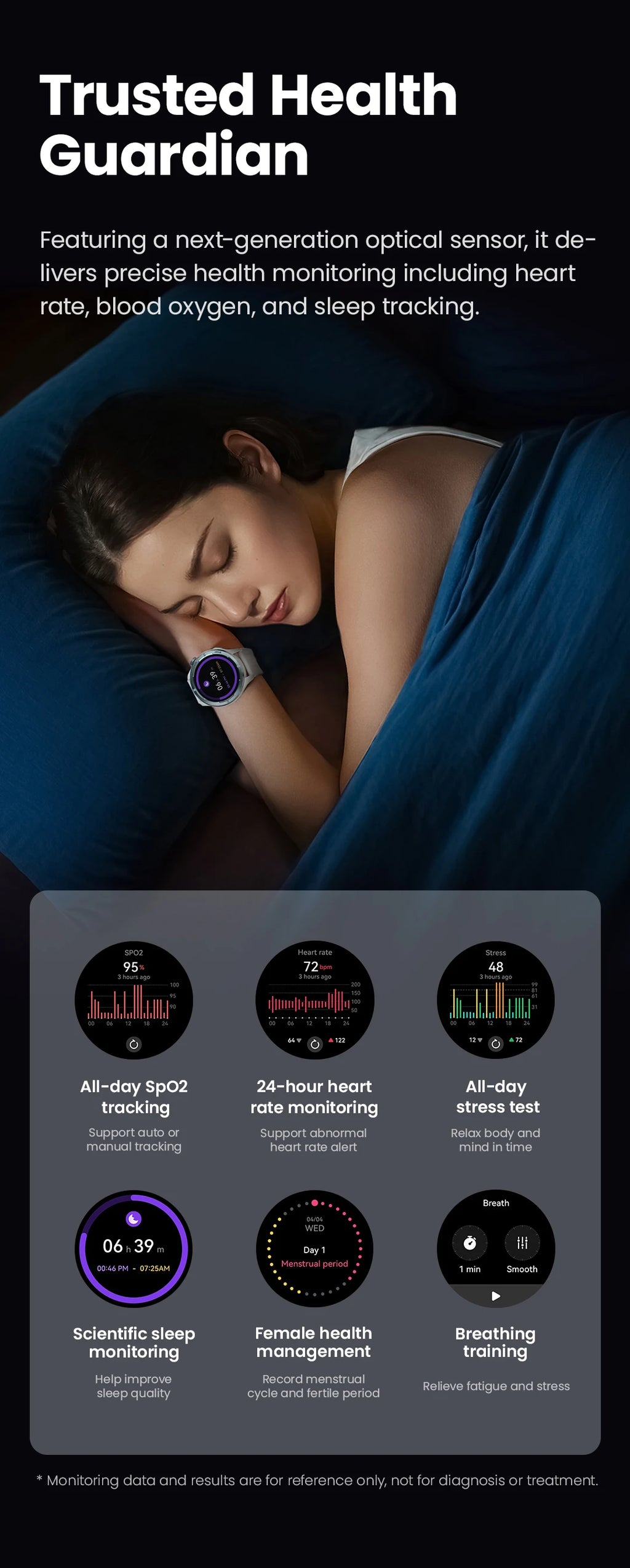 Solar Neo Smart Watch 1.53'' HD Display Bluetooth Call 24H women and men