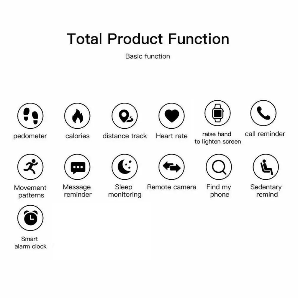 2024 New Smart Watch Men Women Touch Screen Sport Fitness Watch Waterproof Wireless Smart watch Men for Android iOS