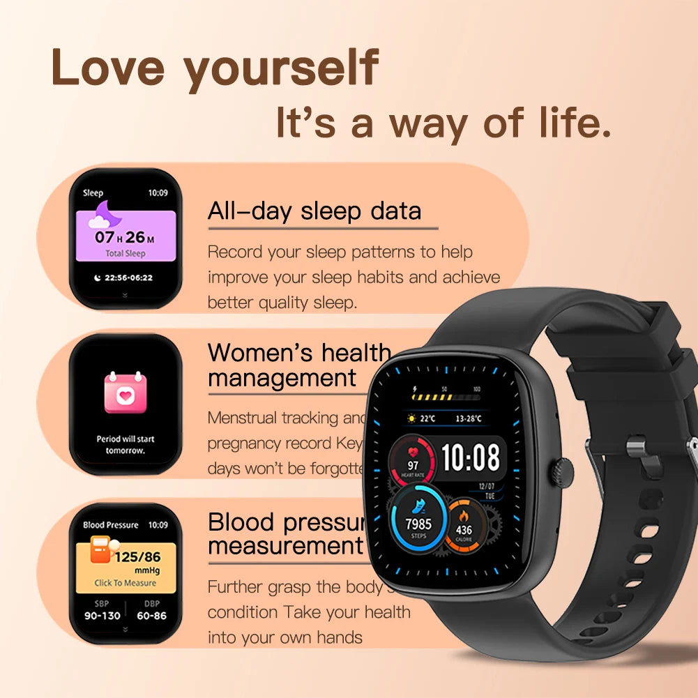 OLEVS 8207 Smartwatch Deportivo Bluetooth con Modos Deportivos