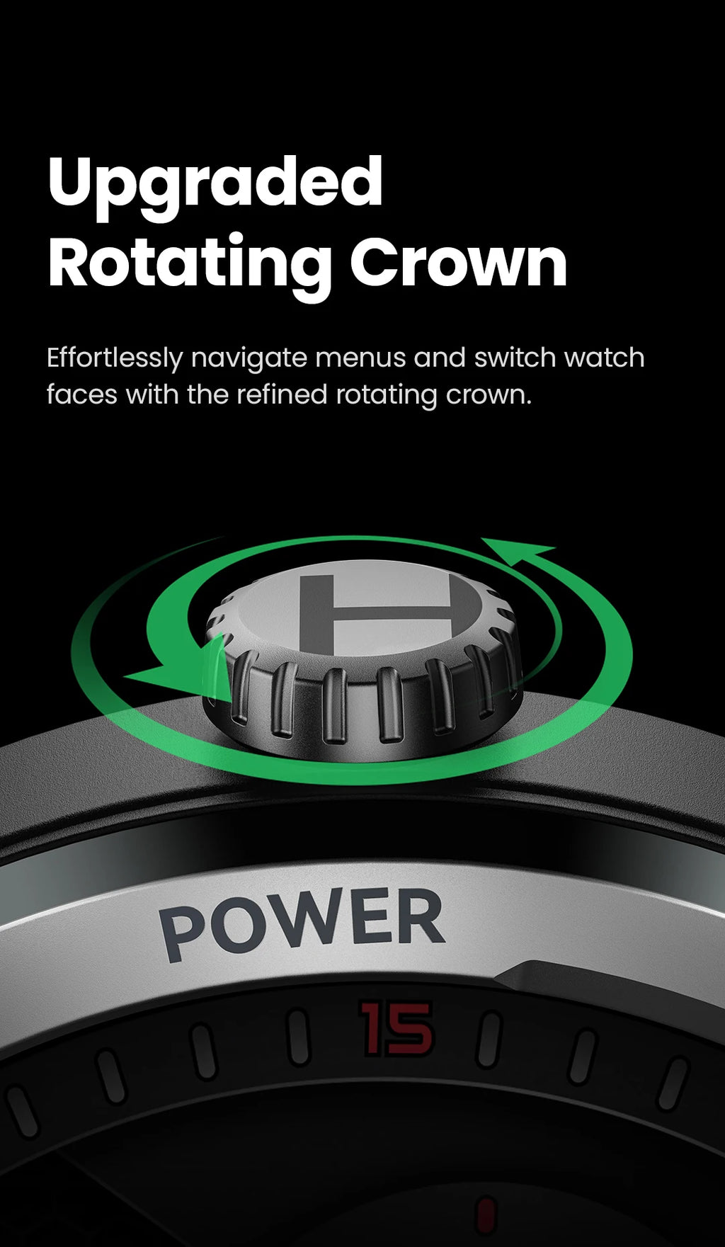 Solar Neo Smart Watch 1.53'' HD Display Bluetooth Call 24H women and men