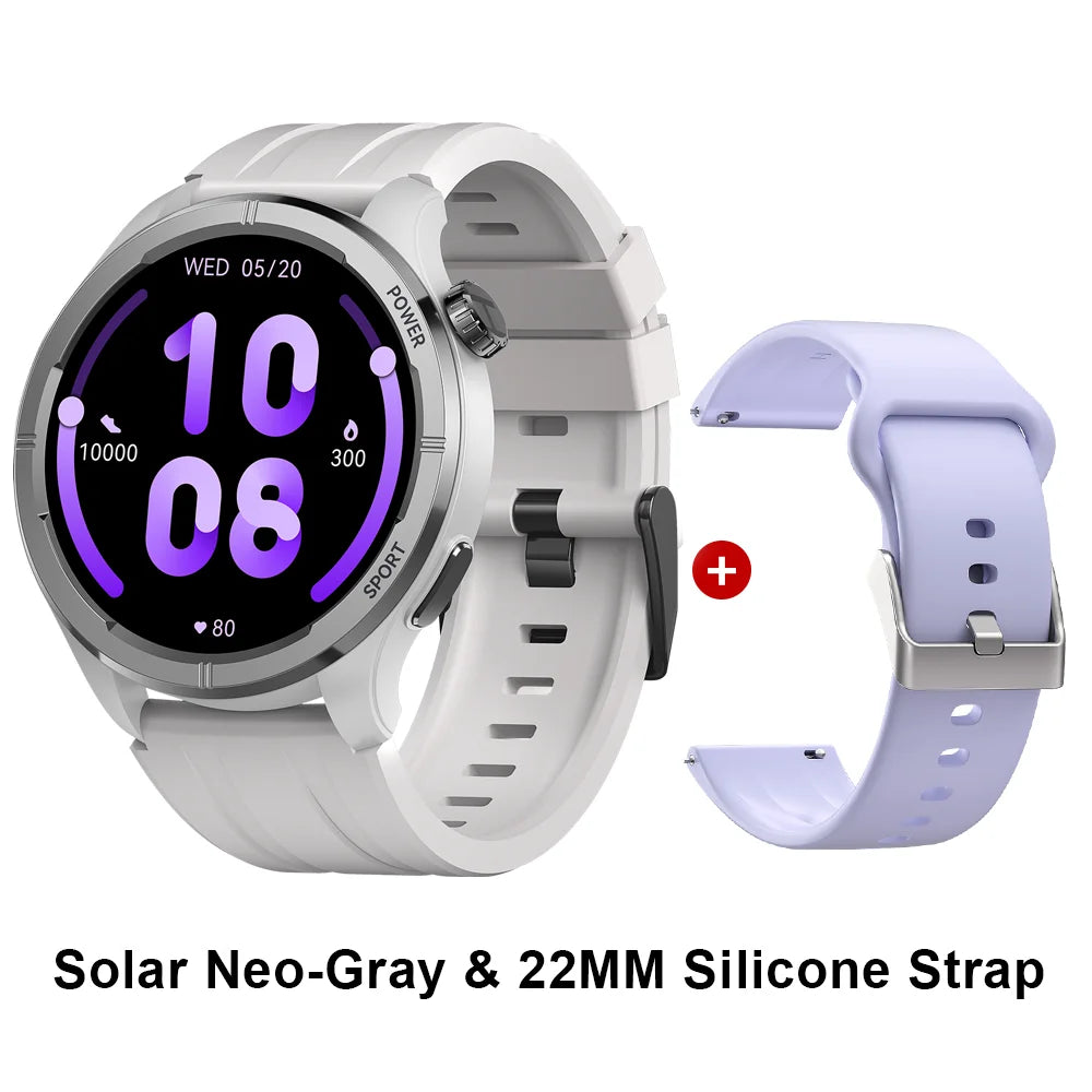 Solar Neo Smart Watch 1.53'' HD Display Bluetooth Call 24H women and men
