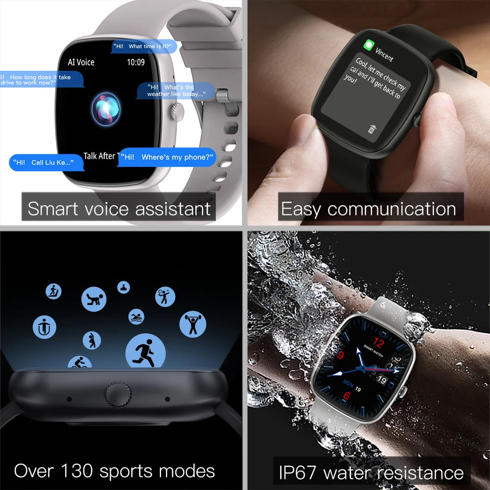 OLEVS 8207 Smartwatch Deportivo Bluetooth con Modos Deportivos