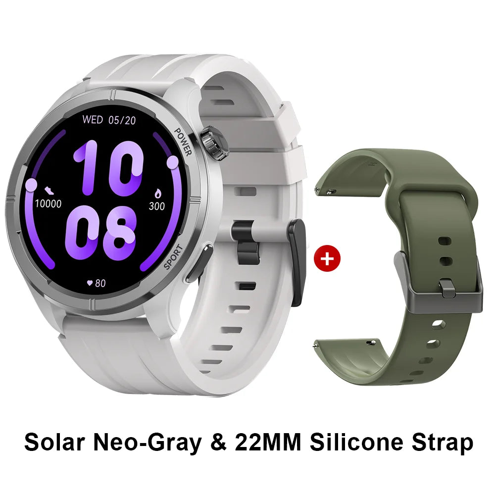 Solar Neo Smart Watch 1.53'' HD Display Bluetooth Call 24H women and men