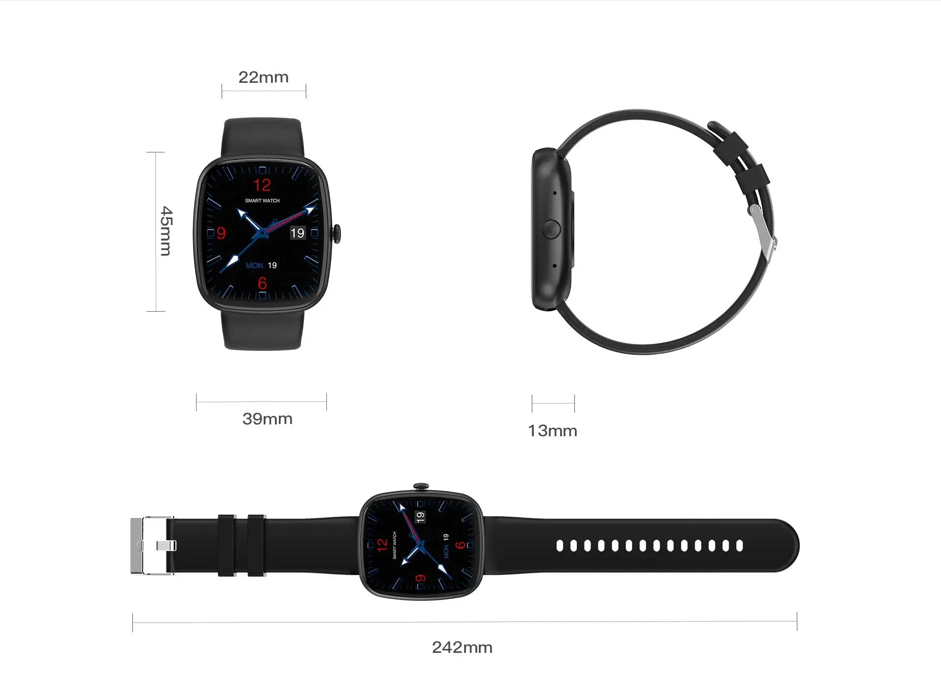 OLEVS 8207 Smartwatch Deportivo Bluetooth con Modos Deportivos