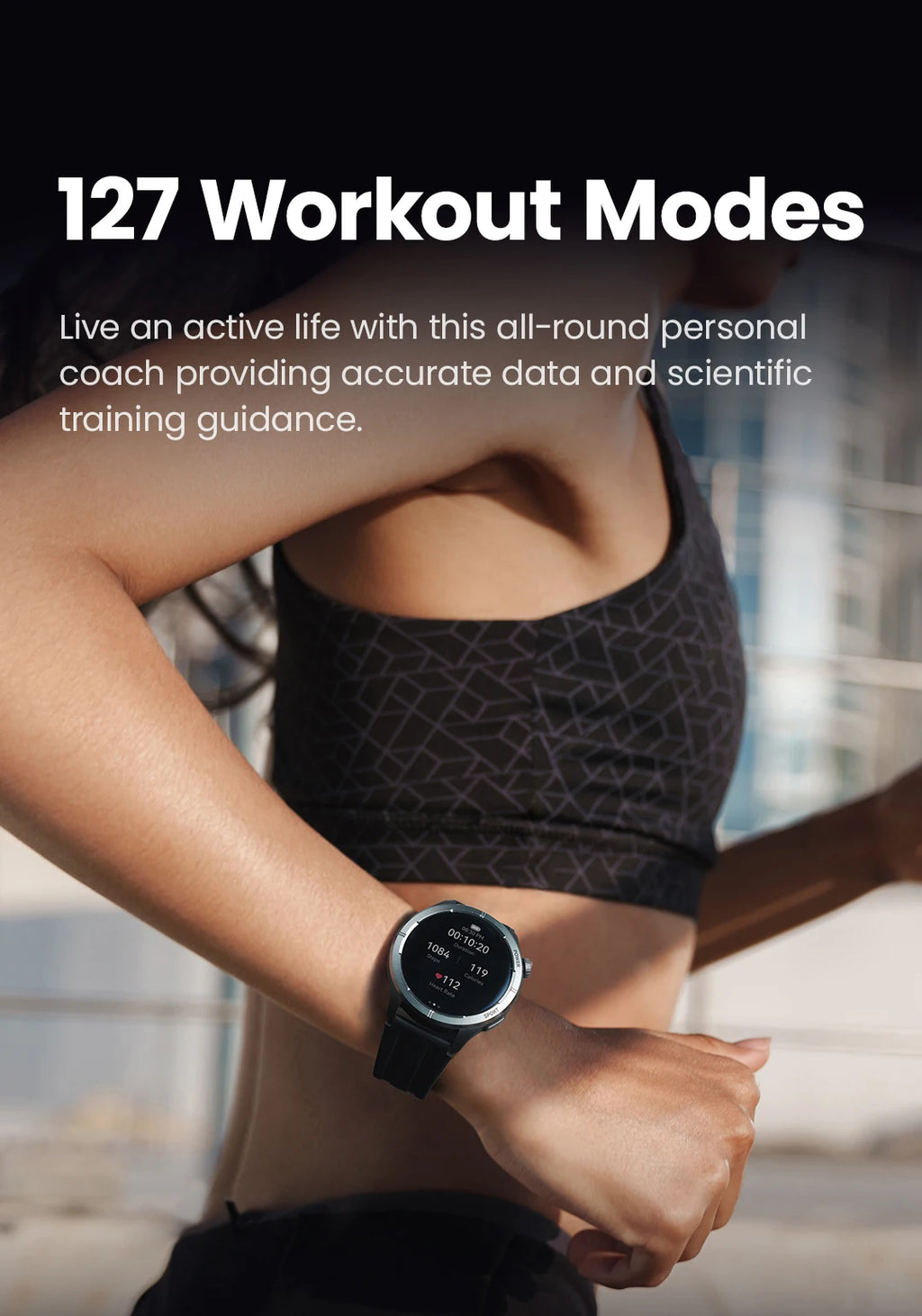 Solar Neo Smart Watch 1.53'' HD Display Bluetooth Call 24H women and men