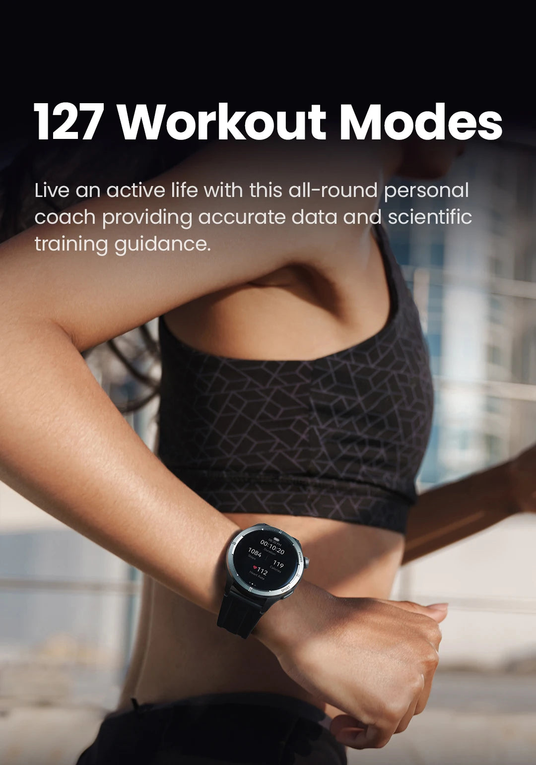 Solar Neo Smart Watch 1.53'' HD Display Bluetooth Call 24H women and men