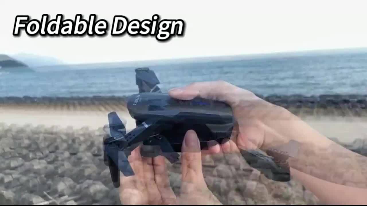 Dron RC Dual Cámara 4K GPS Plegable